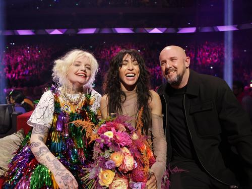 25 - February - After Performance, Malmö - Loreen-Tattoo-plus-Cazzi-Opeia-and-Peter-Bostrom.jpg