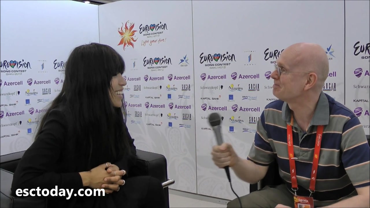 Eurovision Song Contest 2012 - Interview With Loreen, Sweden thumbnail