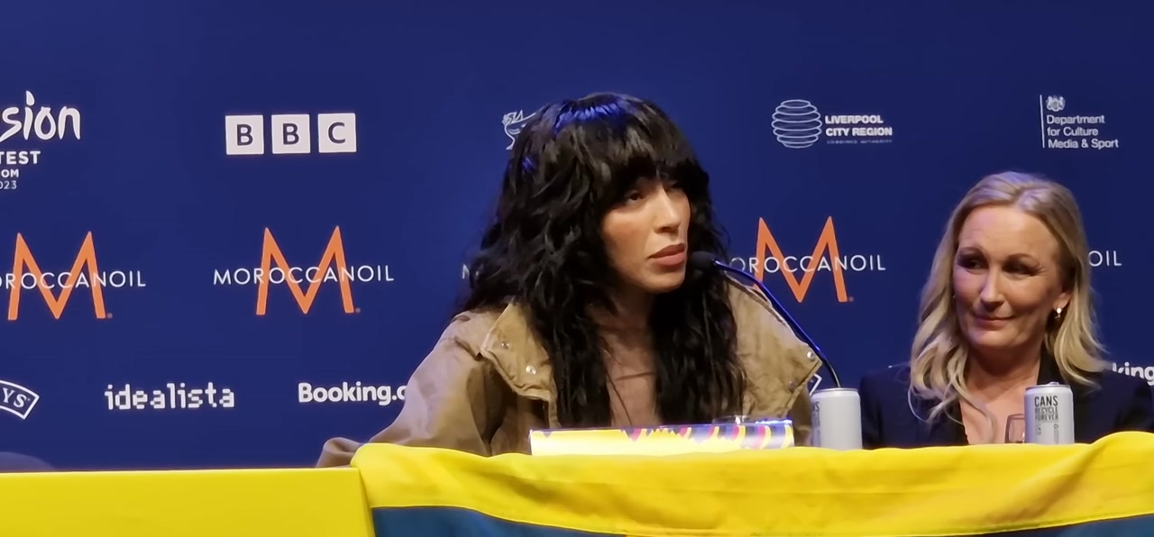 Eurovision 2023 Sweden Loreen - Press Conference Sf1 thumbnail