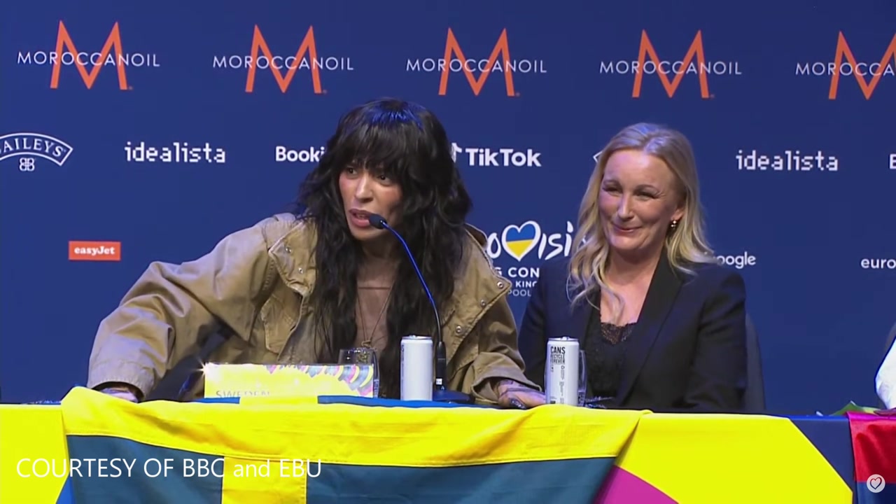 Loreen At The Press Conference (first Semi Final Qualifiers) thumbnail