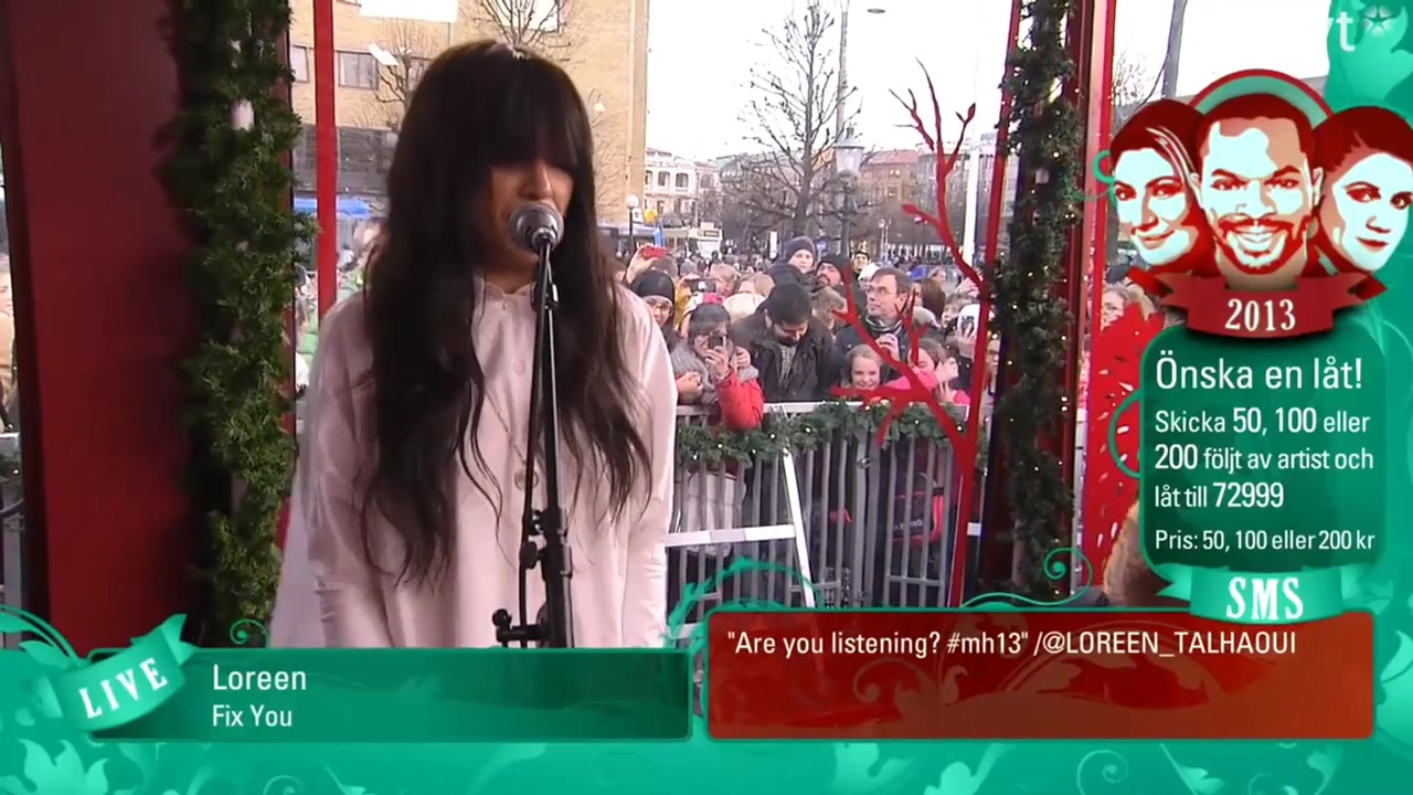Loreen - Fix You (coldplay), Musikhjälpen 2013 (13.12.2013) thumbnail